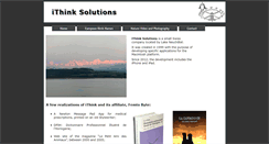 Desktop Screenshot of ithink.ch
